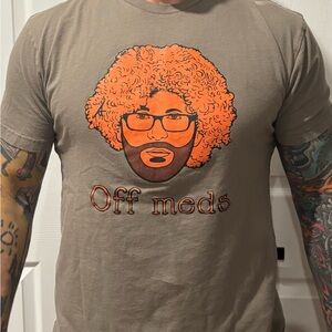 ABE FISH “Off meds” Mens XL